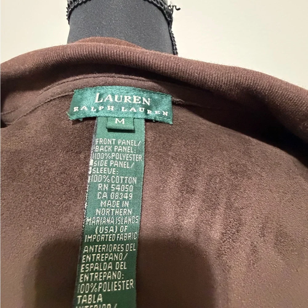 Ralph Lauren Dark Brown Women's zip up